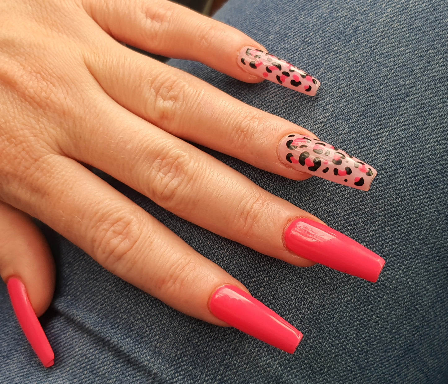 Long/ Medium COFFIN Gel Tips & Bonding Gel Glue Base