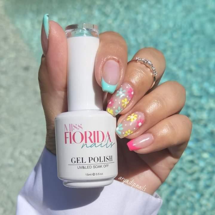 Gel Liquid Set -Rubber Gel Base Coat & Diamond Top Coat