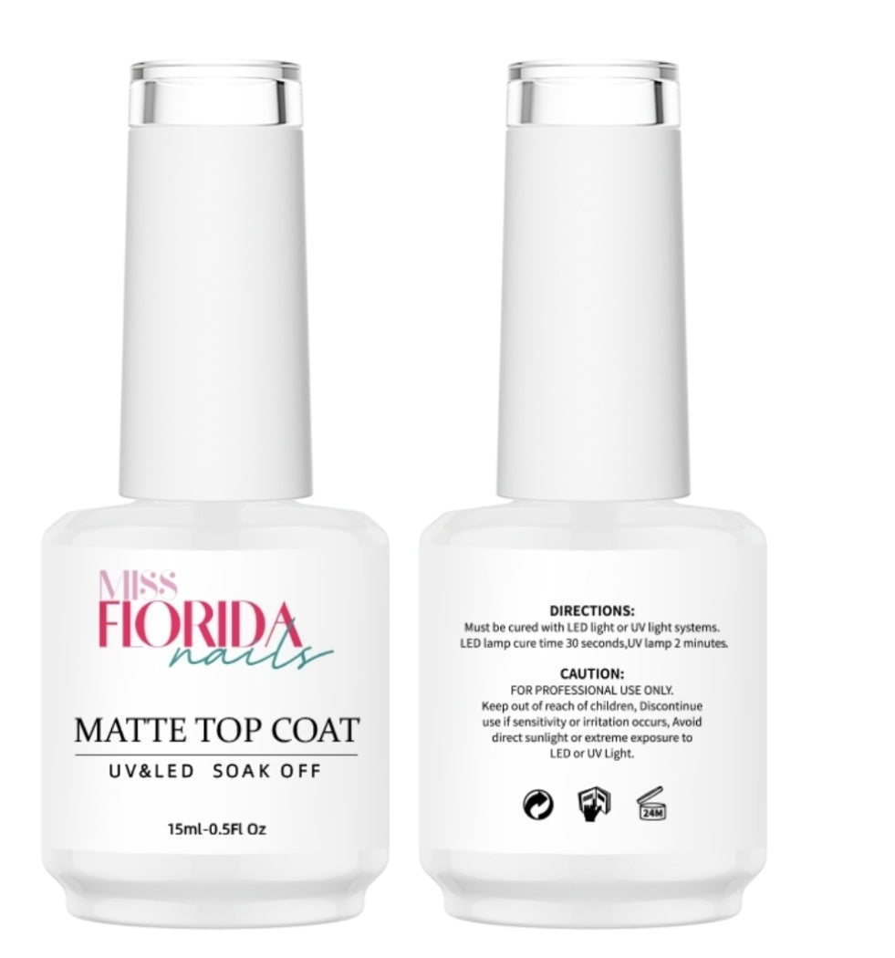 Matte Gel Top Coat 15 ml