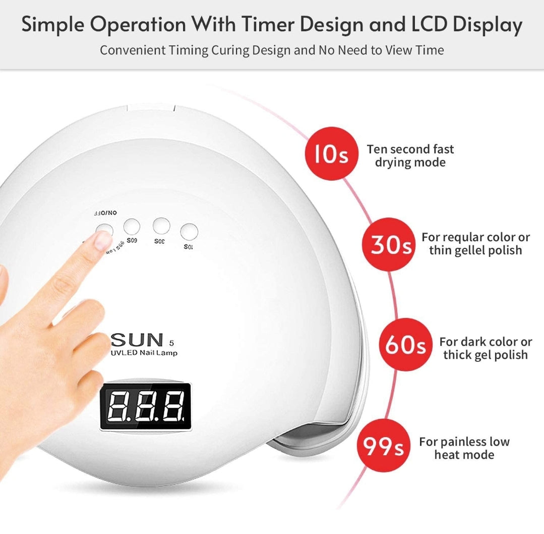 Sun 5 UV / LED 48 W Nail Lamp