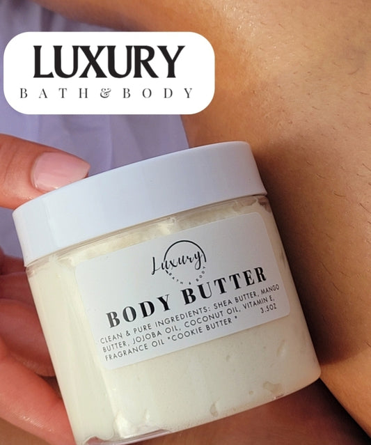 Luxury Body Butter "Cookie Butter " 3.4oz