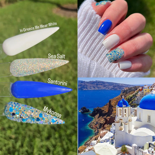 Greece Collection - Set of 4 .25oz Jars